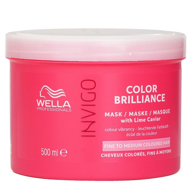wella professionals invigo color brilliance mask with lime caviar fine to medium colored hair