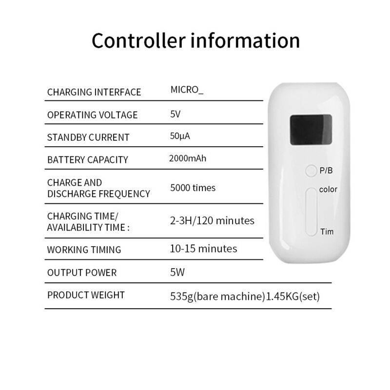 erthskin london skin renewing 7 color led therapy gloves