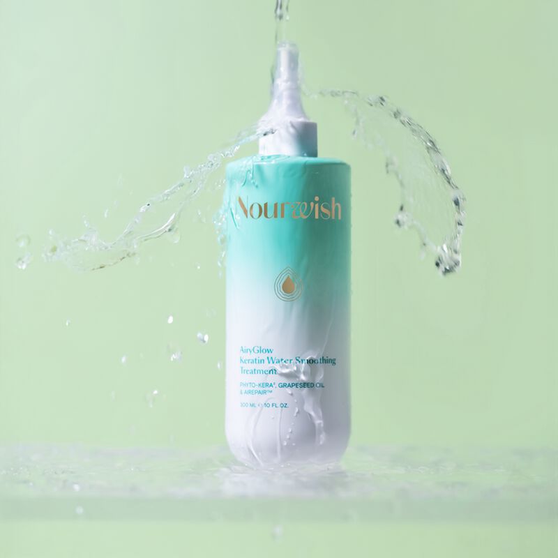 نورويش علاج تنعيم الشعر بماء الكيراتين