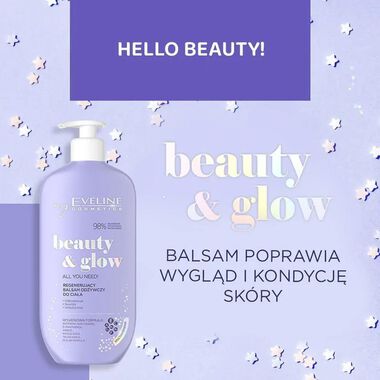 faces beauty   glow regenerating and nourishing body lotion