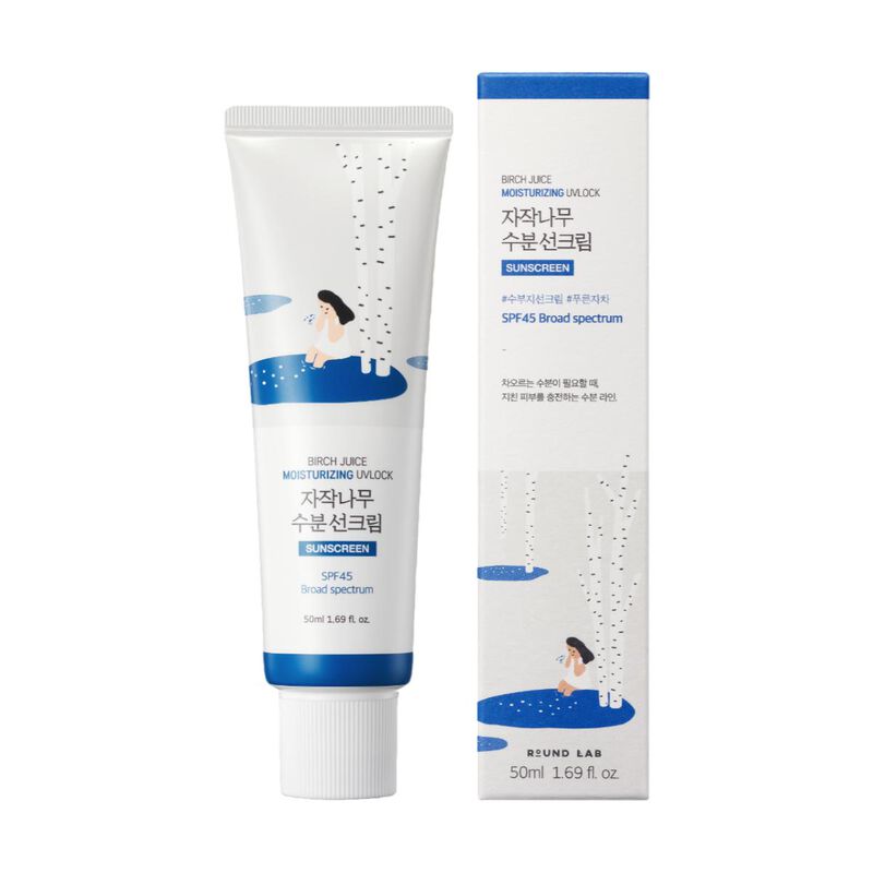 roundlab واقي شمس مرطب بيرش جوس spf 50+ pa++++
