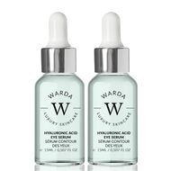 2 x SKIN HYDRATION BOOST HYALURONIC ACID EYE SERUM 15ml faces 2 x skin hydration boost hyaluronic acid eye serum 15ml