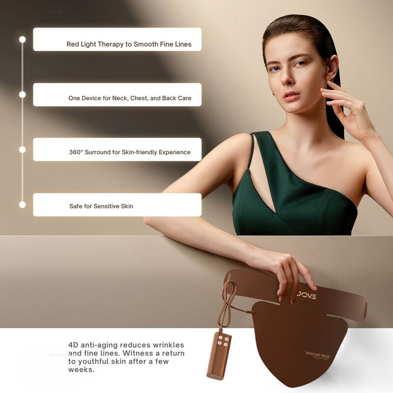 jovs led neck & chest mask