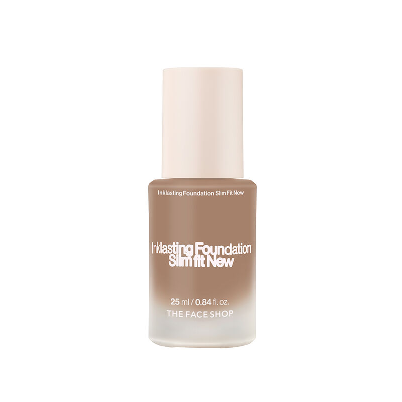 the face shop ink lasting foundation slim fit new c410 gingerbread