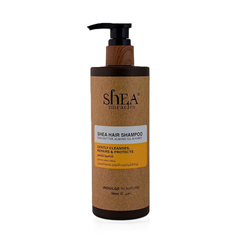 shea miracles shea hair shampoo almond oil & honey