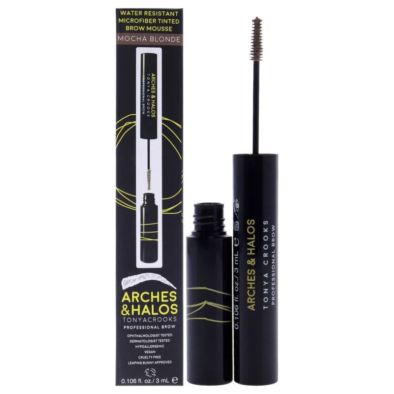 arches and halos microfiber tinted brow mousse