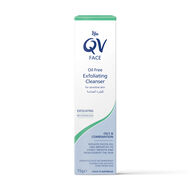 faces qv face oil free exfoliating cleanser