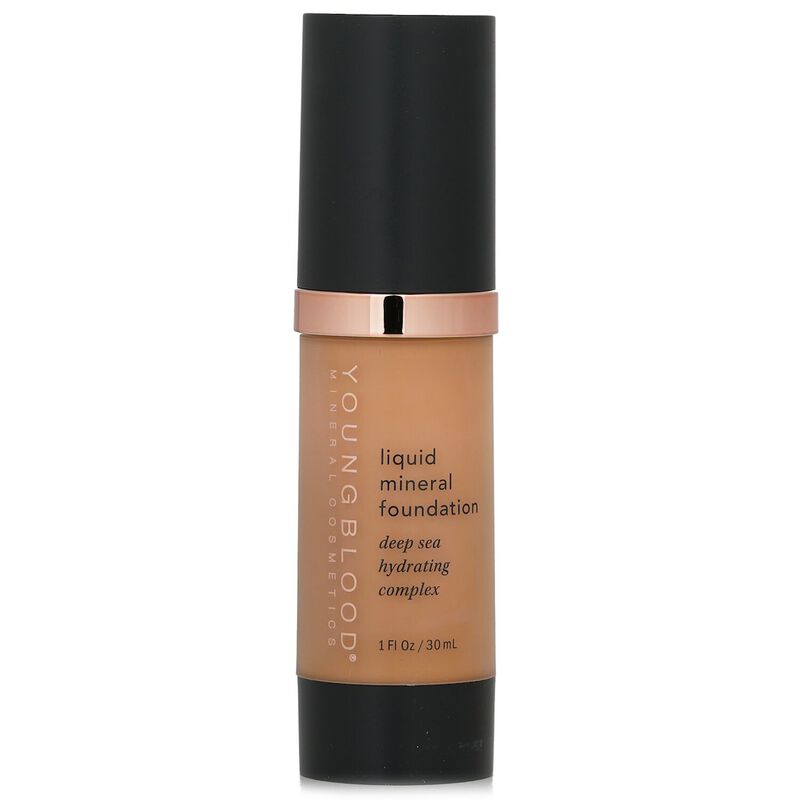 youngblood liquid mineral foundation  suntan