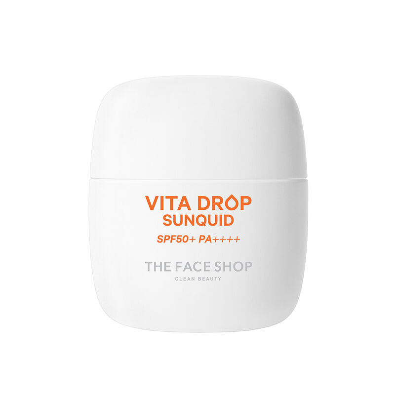 the face shop واقي شمس سائل بقطرات فيتا