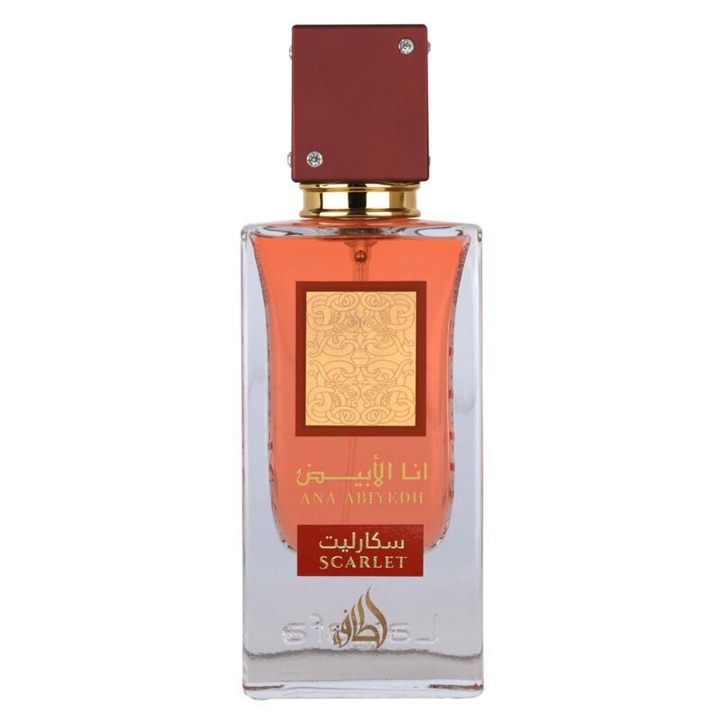 lattafa ana abiyedh scarlet