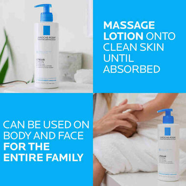 faces lipikar emolient body milk