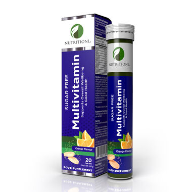 faces multivitamin orange flavor effervescent tablet