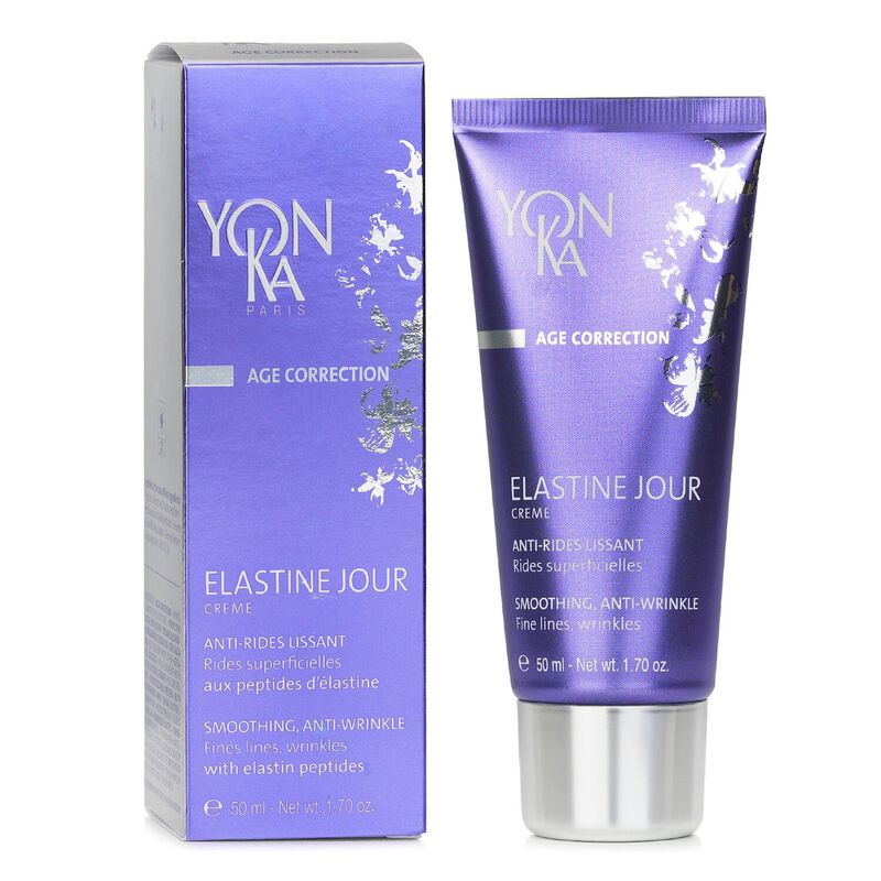 yonka age correction elastine jour creme with elastin peptides smoothing, antiwrinkle
