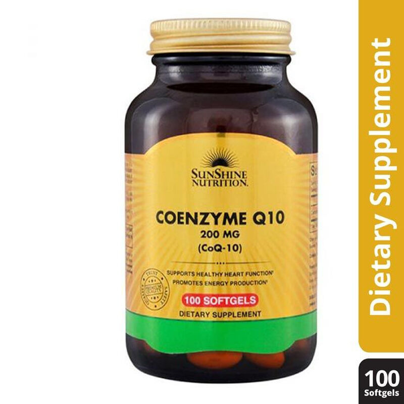 sunshine nutrition coq10 200mg