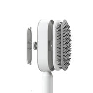 Self-Cleaning Hair Brush faces self cleaning hair brush