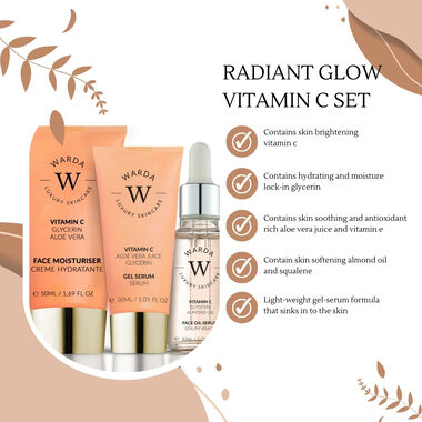 faces skin glow boost set