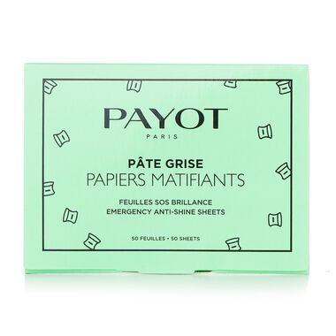 faces pate grise papiers matifiants emergency anti shine sheet