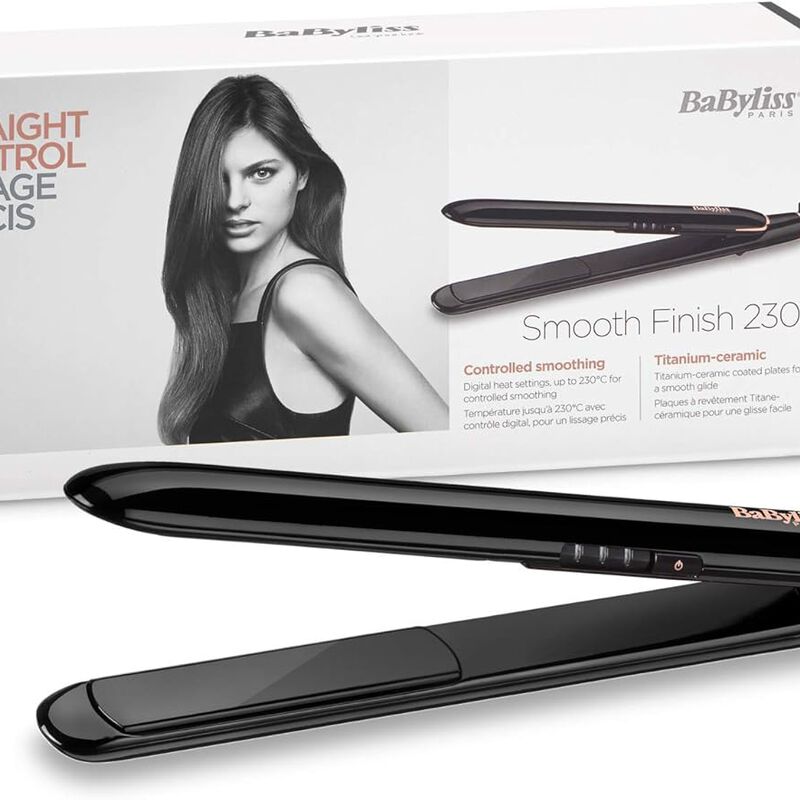 babyliss pro smooth finish 230 hair straightener
