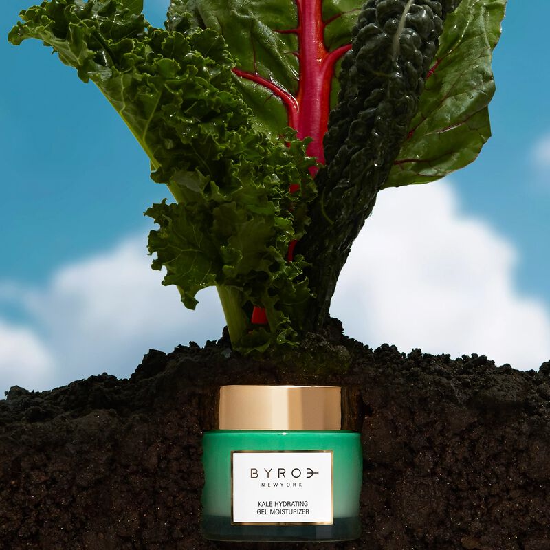 byroe new york kale hydrating gel moisturizer