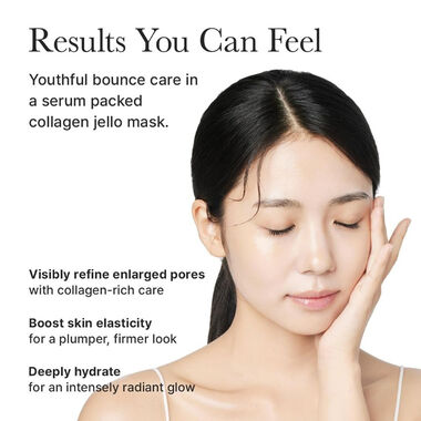 faces red collagen jello mask
