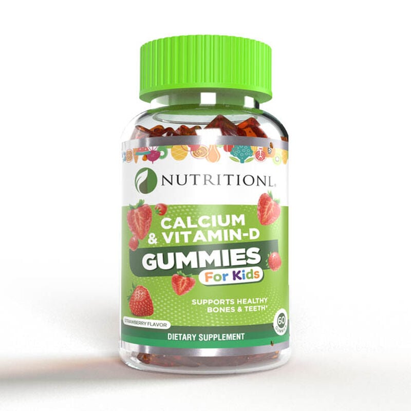 nutritionl calcium & vitamin d kids gummies