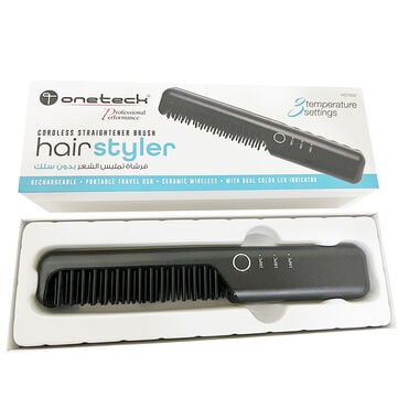 faces hs 1802 cordless brush hair straightener