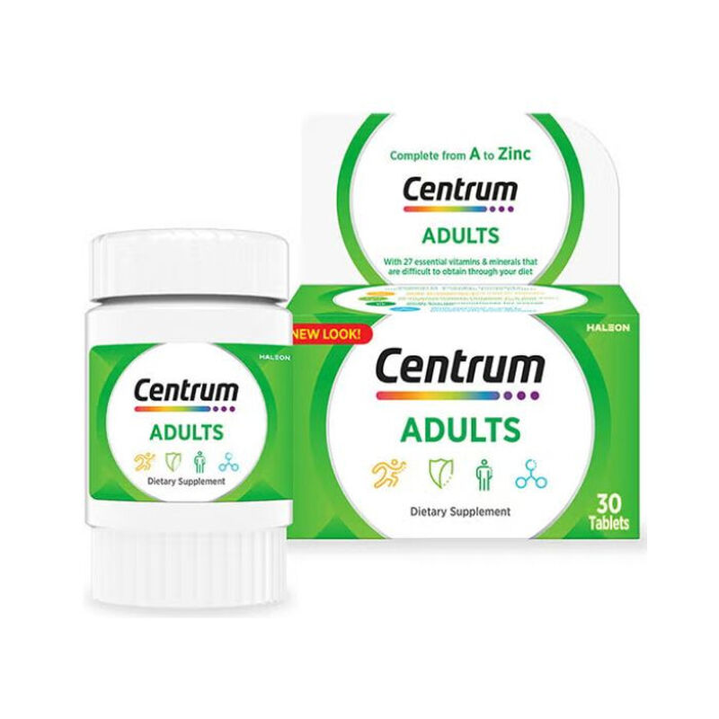centrum adult multivitamin, complete daily vitamins & minerals for energy, immunity & wellness