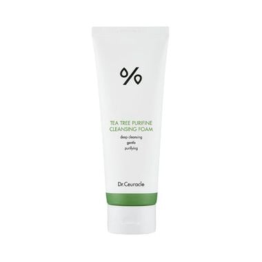 faces tea tree purifine cleansing foam  mild sub acidic cleanser for sensitive skin