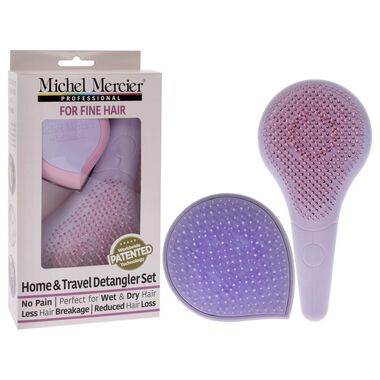 Home and Travel Detangler Set - Fine Hair faces home and travel detangler set fine hair
