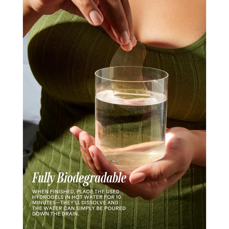 ثري شيبس ماسك العيون القابل للتحلل الحيوي برائحة الأفوكادو الأحمر