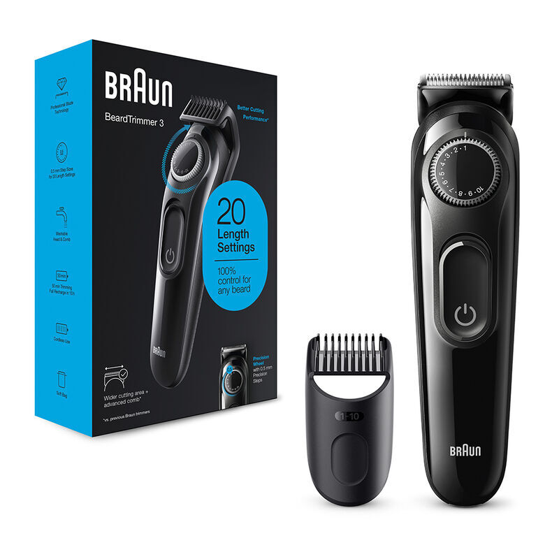 braun beard trimmer precision length