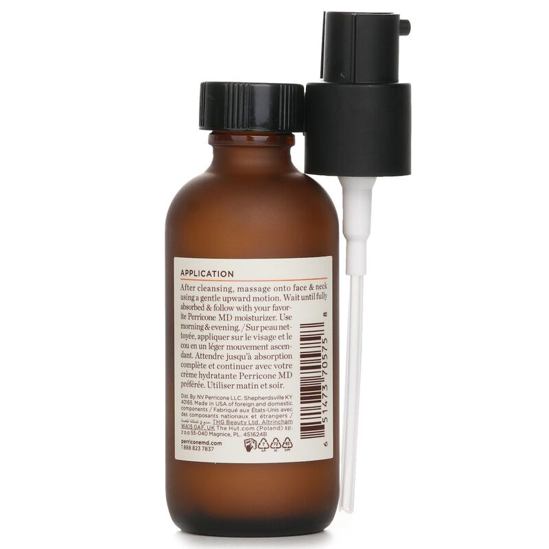 perricone md vitamin c ester brightening amine face lift