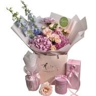 Giftset - Make Someone Smile in Pink faces giftset make someone smile in pink