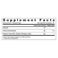 faces منظف القولون بنكهة البرتقال، ألياف السيليوم لصحة الجهاز الهضمي والانتظام