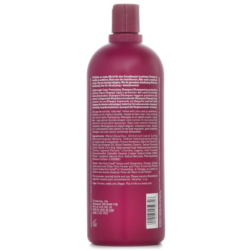 aveda color control shampoo light