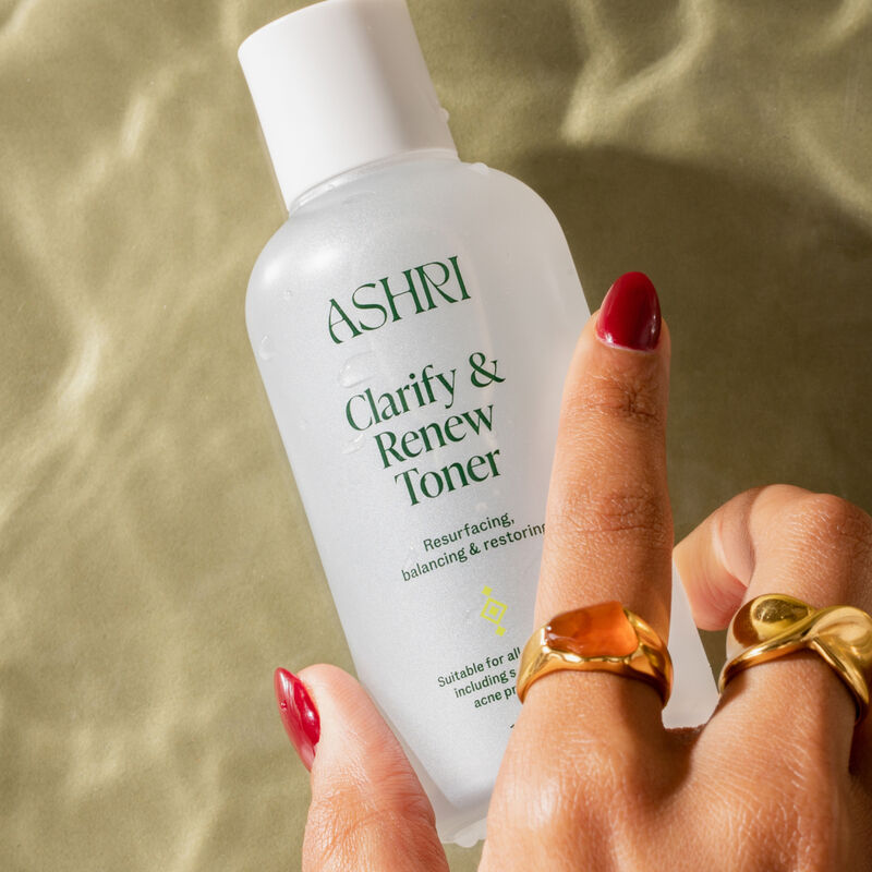 ashri skin clarify & renew toner
