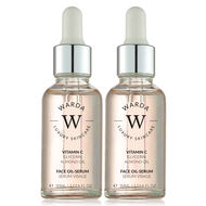 2 x VITAMIN C GLOW BOOST OIL-SERUM 30ml faces 2 x vitamin c glow boost oil serum 30ml