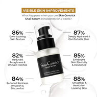 Snail Serum faces snail serum