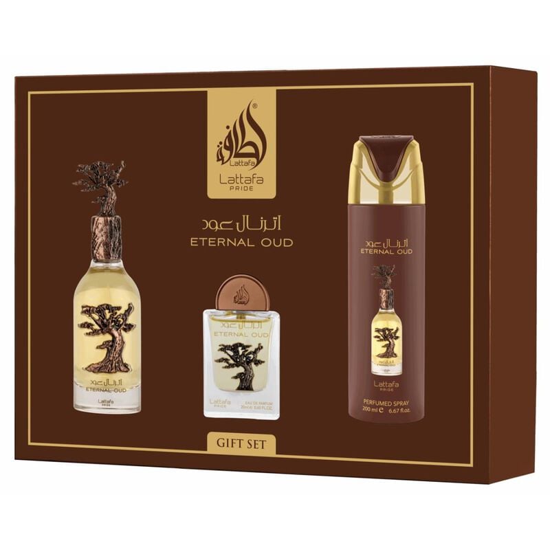 lattafa gift set eternal oud