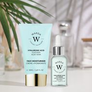 faces skin hydration boost hyaluronic acid moisturiser 50ml   skin hydration boost hyaluronic acid eye serum 15ml