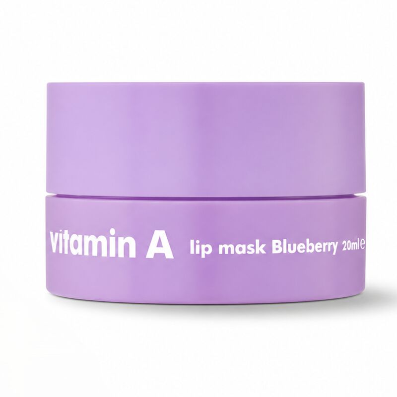 the face shop vitamin a lip mask blueberry