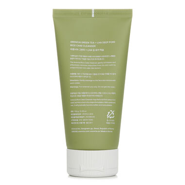 faces green tea   lha deep pore rice cake cleanser