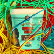 Meu Cacho Minha Vida Hair Moisturising Mask For Curly Hair faces meu cacho minha vida hair moisturising mask for curly hair