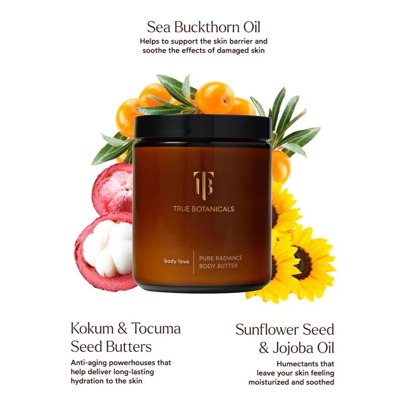 true botanicals pure radiance body butter