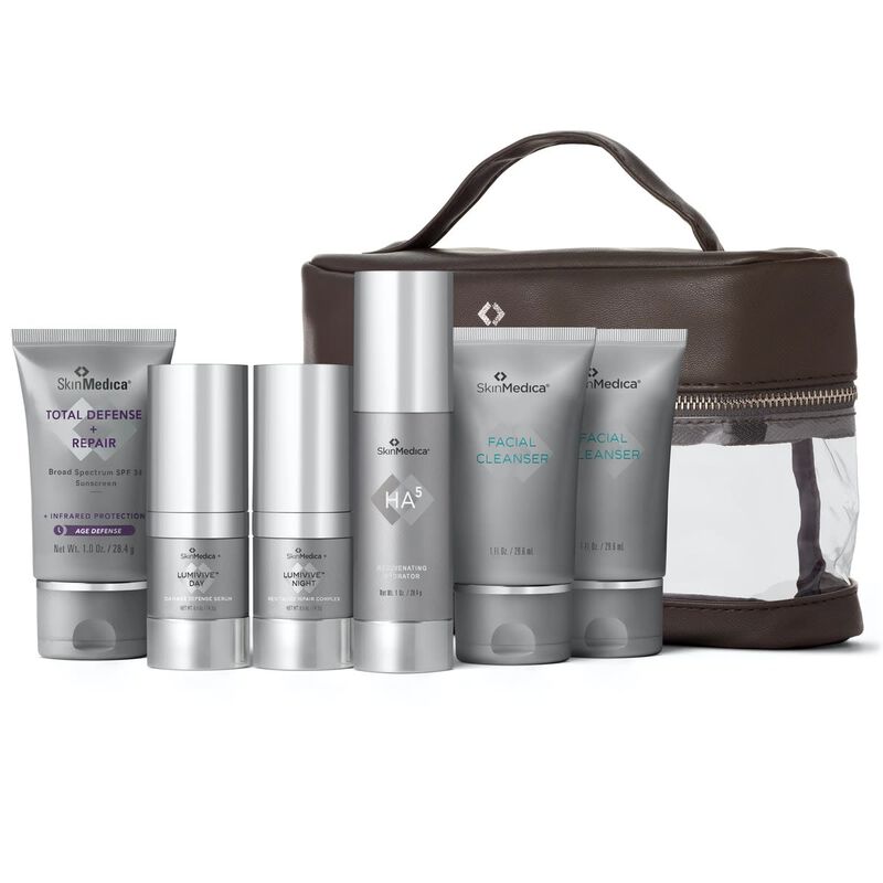 سكين ميديكا مجموعة منتجات بحجم السفر