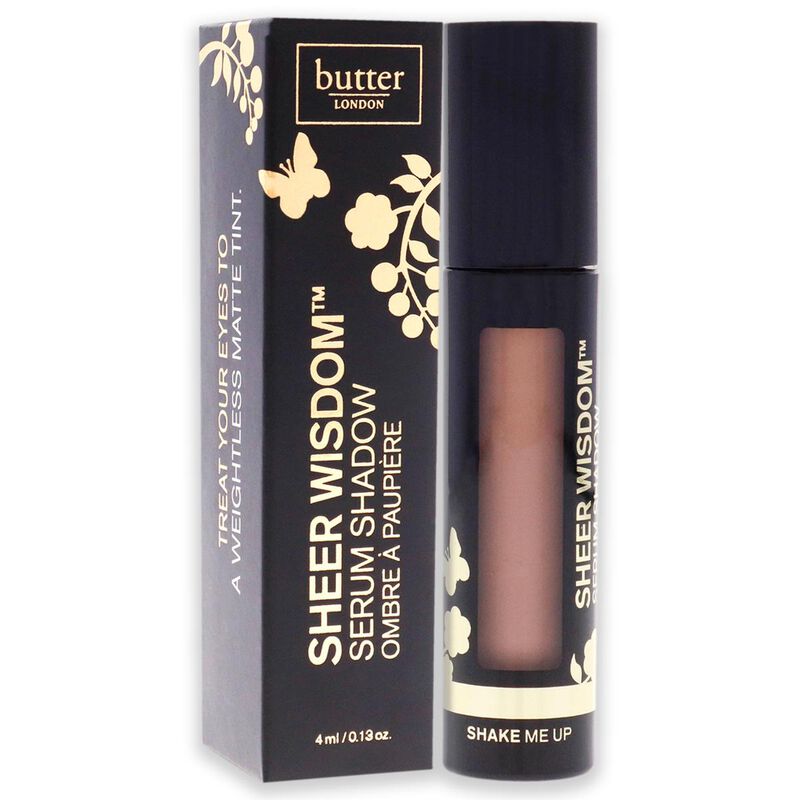 butter london sheer wisdom serum shadow