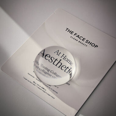faces at home aesthetics vita toning collagen mask
