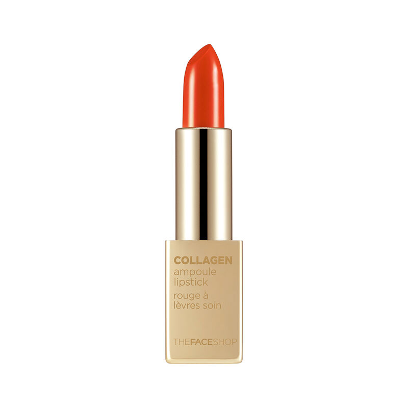 the face shop collagen ampoule lipstick 10
