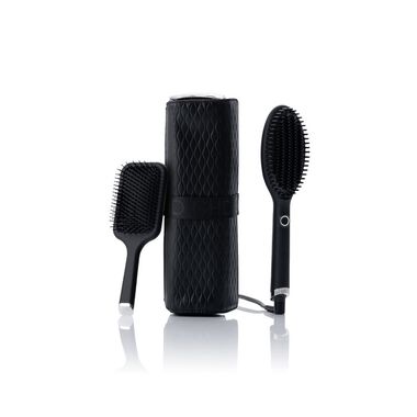 faces glide hot brush   paddle brush set