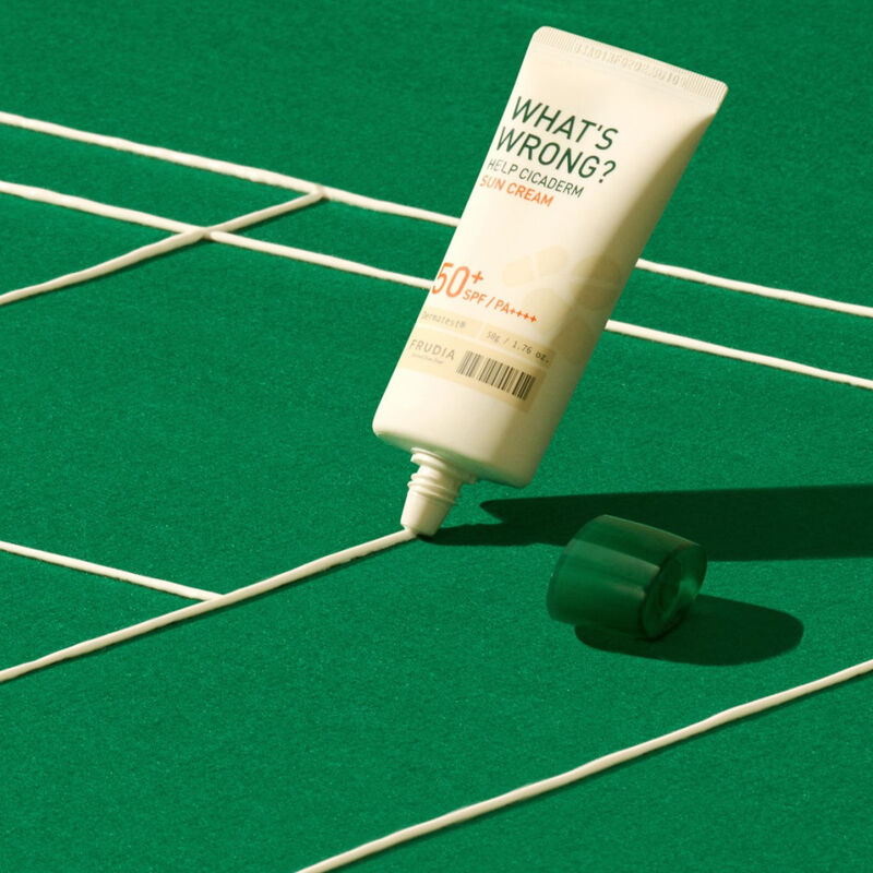 frudia what's wrong help cicaderm spf50 sun cream